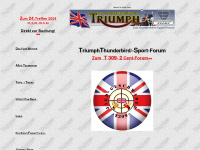 thunderbird-sport.de Webseite Vorschau