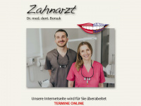 traunstein-zahnarzt.de Webseite Vorschau