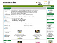 binos-futtershop.ch Webseite Vorschau