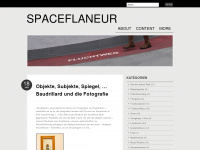 spaceflaneur.wordpress.com Webseite Vorschau