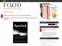 foodpolitics.com Webseite Vorschau