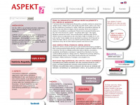 aspekt.sk Webseite Vorschau