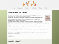 kibuki.at Webseite Vorschau