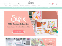 sizzix.com Webseite Vorschau