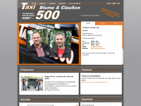 taxi-500.de Webseite Vorschau