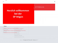 sp-ittigen.ch Webseite Vorschau