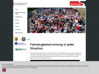 professionaldriving.ch Webseite Vorschau