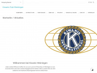 kiwanis-weiningen.ch Webseite Vorschau