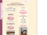 dollmakersjourney.com Webseite Vorschau