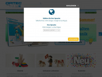 opitec.ch Webseite Vorschau