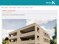 klimmer-wohnbau.com Webseite Vorschau