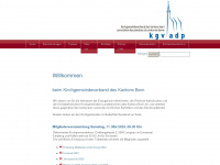 kirchgemeindeverband-bern.ch Webseite Vorschau
