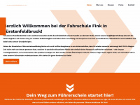 fahrschule-fink.com Webseite Vorschau