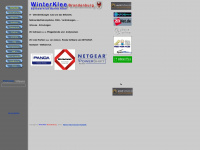 winterklee.org Webseite Vorschau