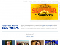 southernct.edu Webseite Vorschau