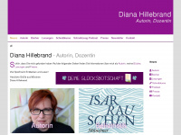 diana-hillebrand.de Webseite Vorschau