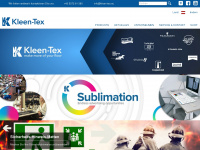 kleen-tex.at Webseite Vorschau