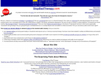 stopbadtherapy.com Webseite Vorschau