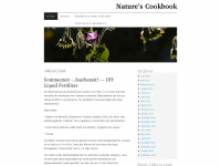 naturescookbook.wordpress.com Webseite Vorschau
