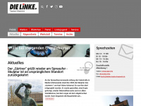 dielinke-treptow-koepenick.de Webseite Vorschau