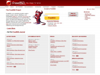 freebsd.org Webseite Vorschau
