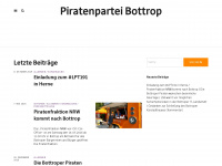 piratenpartei-bottrop.de Webseite Vorschau