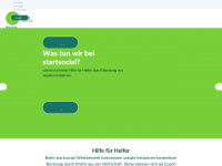 startsocial.de Webseite Vorschau
