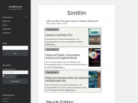 simifilm.ch Webseite Vorschau