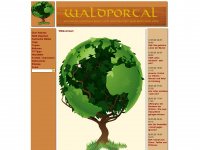 waldportal.org Webseite Vorschau
