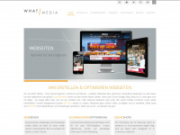 what-media.de Webseite Vorschau