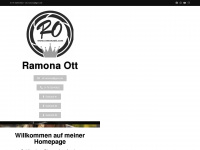 ramonaott.com Webseite Vorschau