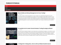 forexsystems24.de Webseite Vorschau