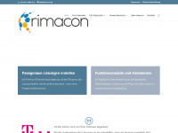 rimacon.de Webseite Vorschau