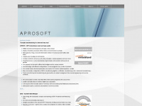 apro-soft.de Webseite Vorschau