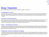 hasecke.eu Webseite Vorschau