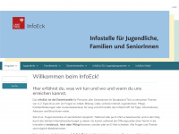 infoeck.at Webseite Vorschau