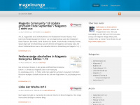 magelounge.de Webseite Vorschau