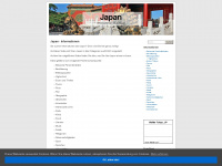 informationen-japan.de Webseite Vorschau