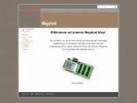 megahod-shop.de Webseite Vorschau