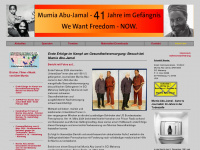 freiheit-fuer-mumia.de Webseite Vorschau