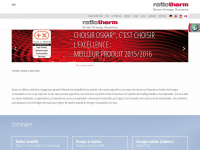 ratiotherm.fr Webseite Vorschau