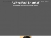 Adityaravishankar.com
