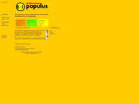 populus.org Webseite Vorschau