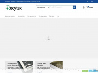 recytex-shop.de Webseite Vorschau