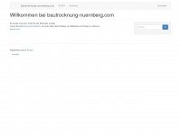 bautrocknung-nuernberg.com