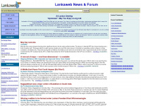 lankaweb.com Webseite Vorschau