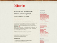 99berlin.wordpress.com Webseite Vorschau