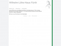 loehe-haus-fuerth.de Webseite Vorschau