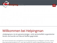 helpingman.ch Webseite Vorschau