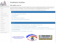 kinderland-jonathan.de Webseite Vorschau